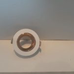 سبوت فارغ معدن ضد التوهج مدور ابيض ذهبي - ماركة جوليت