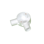 بواط زاوية لماسورة 25مم ( اللون ابيض) ماركة بيت الهندسة