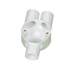 بواط شكل واي لماسورة 25مم ( اللون ابيض) ماركة بيت الهندسة