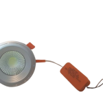 سبوت داخل 5 وات اضاءة ابيض cob اطار فضي ماركة اوبو - سوق ليد