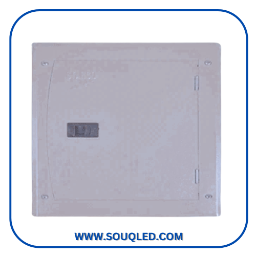 بواط تجميع كهرباء معدن (صاج) مقاس 18*22 سم وعمق 10 سم بباب ماركة ريما Rima، ألوان رمادي وبيج فاتح، صناعة مصرية عالية الجودة لعام 2026.