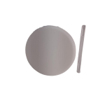 بلفونيره 50 وات خارج مدور ضمان سنتين ابيض - ماركة دبي