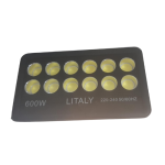 كشاف واجهه 600 وات COB ليتالي  بضمان سنة