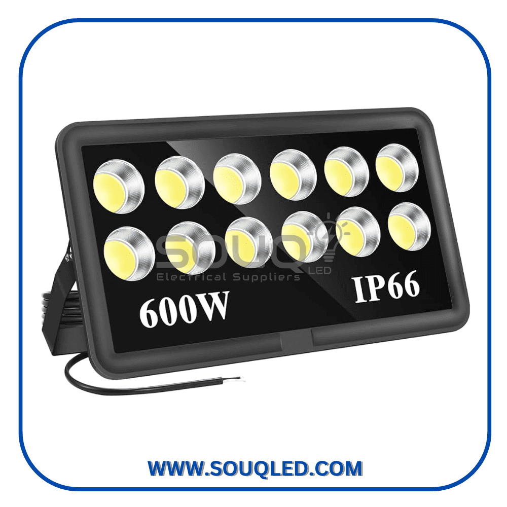 كشاف واجهات ليتالي 800 وات ليد كشاف واجهات ليد (Floodlight) ماركة ليتالي الأصلية، قدرة 800 وات، إضاءة أبيض، هيكل ألومنيوم ثقيل، مقاوم للماء IP66 لعام 2026.