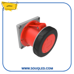⁦طقم بريزة وفيشة صناعية غاطس (5 أقطاب) 125 أمبير IP67 ماركة بيماس الأصلي⁩ - الصورة ⁦2⁩