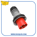 ⁦طقم بريزة وفيشة صناعية غاطس (4 أقطاب) 125 أمبير IP67 ماركة بيماس الأصلي⁩ - الصورة ⁦3⁩