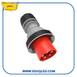 ⁦طقم بريزة وفيشة صناعية غاطس (5 أقطاب) 125 أمبير IP67 ماركة بيماس الأصلي⁩ - الصورة ⁦3⁩