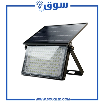 كشاف طاقة شمسية 100 وات ليد للحدائق والشوارع - سوق ليد