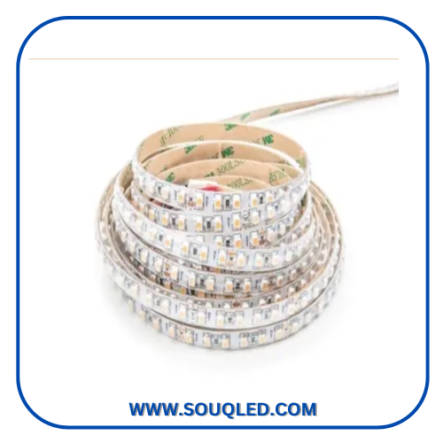 بكرة شريط ليد (LED Strip) ماركة ثري براذر الأصلية، جهد 24 فولت، مثالي لتطبيقات الليد بروفايل والديكور الداخلي، لعام 2026.