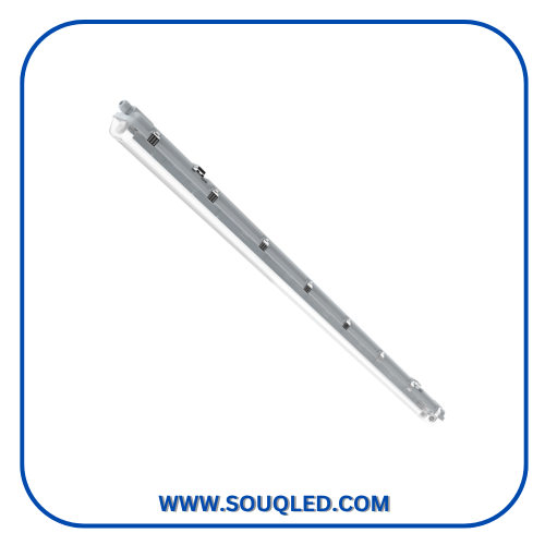 كشاف ووتر بروف (Waterproof) ماركة ليدفانس (LEDVANCE) الأصلية، سعة 2 لمبة، طول 120 سم، مقاوم للماء IP65، بضمان 5 سنوات، لعام 2026.