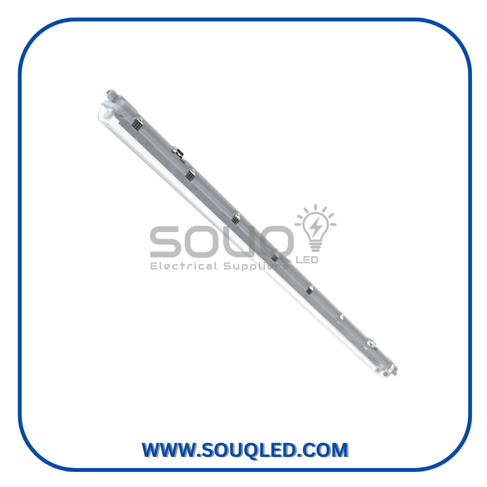 كشاف ووتر بروف ليدفانس 120 سم 2 لمبة كشاف ووتر بروف (Waterproof) ماركة ليدفانس (LEDVANCE) الأصلية، سعة 2 لمبة، طول 120 سم، مقاوم للماء IP65، بضمان 5 سنوات، لعام 2026.