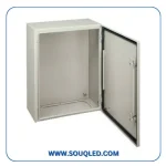 لوحة كهرباء فارغة مقاس 120×80×30 سم تركيب خارج الحائط ماركة هيميل Himmel الأصلية بمساحة صناعية عملاقة وعمق فائق جداً لتجميع لوحات التحكم والقواطع الرئيسية.
