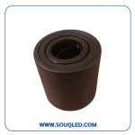 سلندر فارغ أسود لطش اسطوانة ألومنيوم مودرن للإضاءة المباشرة ماركة جراند لايت Grand Light Black Surface Cylinder.